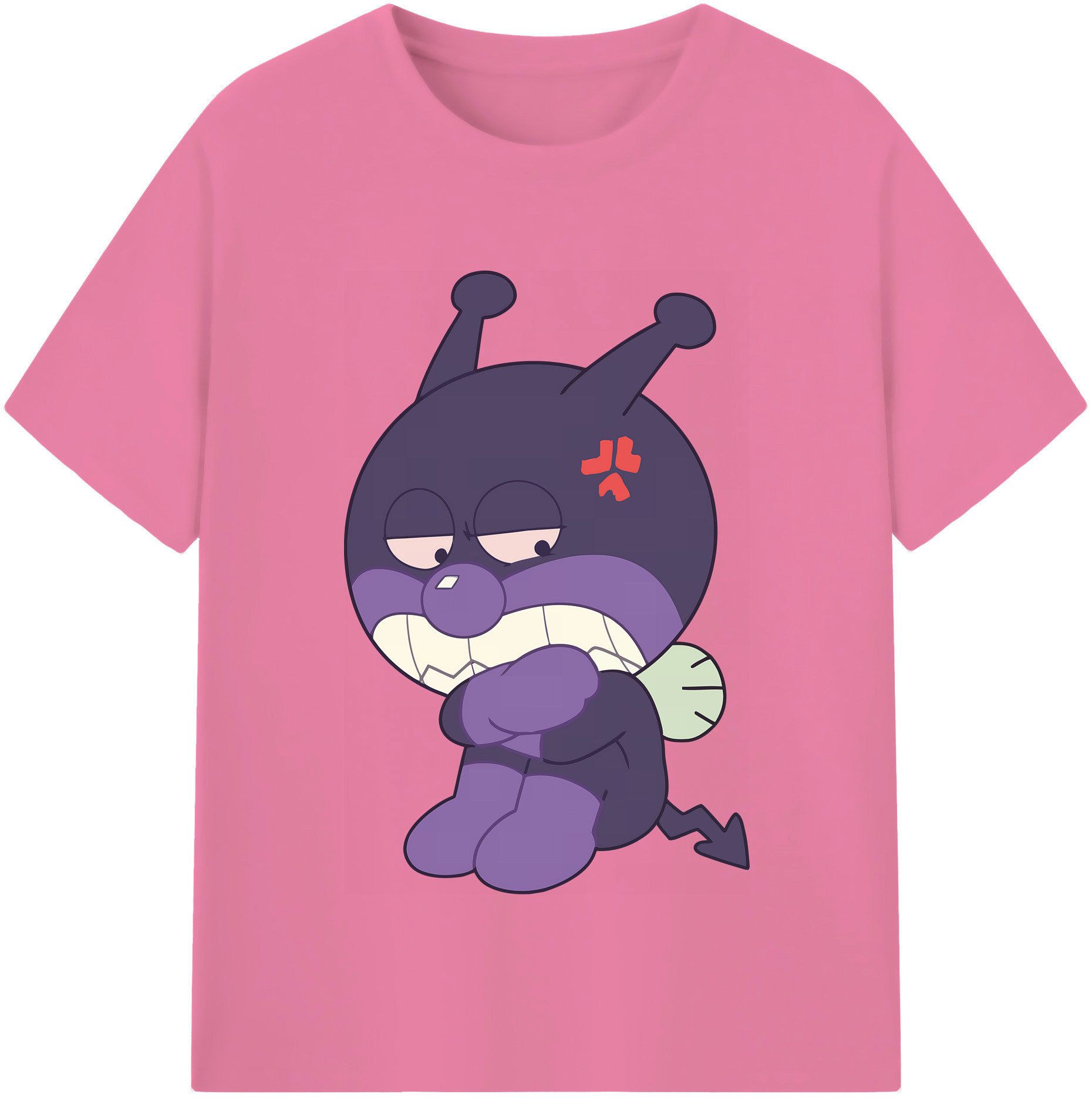 （画像用） アンパンマン Anpanman 綿100％半袖Tシャツ（フロントプリント）